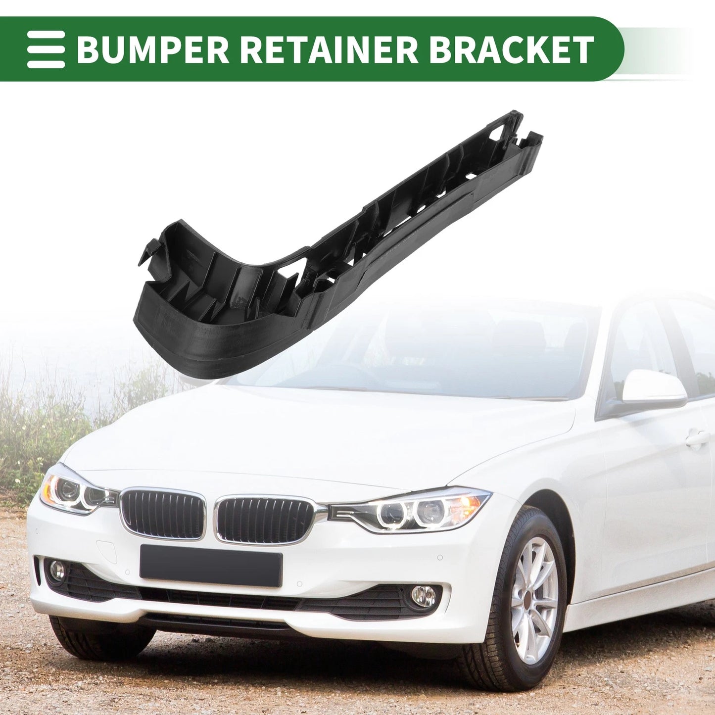 Left Front Bumper Retainer Bracket for BMW E70 X5 (2007-2010)