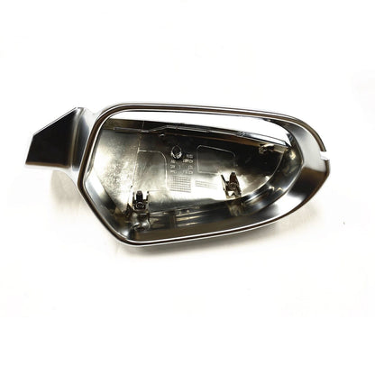 Rearview Side Door Mirror Cover for Audi A6 S6 C7 (2011-2018) Silver