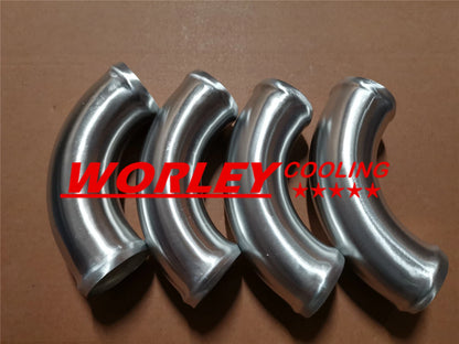 3" Aluminum Universal Intercooler Turbo Piping & Blue Hose T-Clamps for NSW