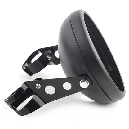 7-Inch Retro LED Headlight Shell & Mount Bracket for Harley Motorcycle
