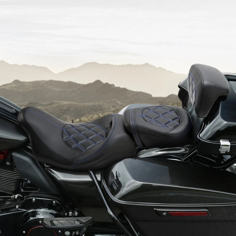 Driver Passenger Seat Backrest for Harley CVO Electra Glide (2014-2023)