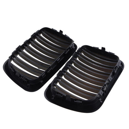 Matte Black Front Bumper Grills for BMW 3 Series E36 318i 328i 323i (1996-1999)