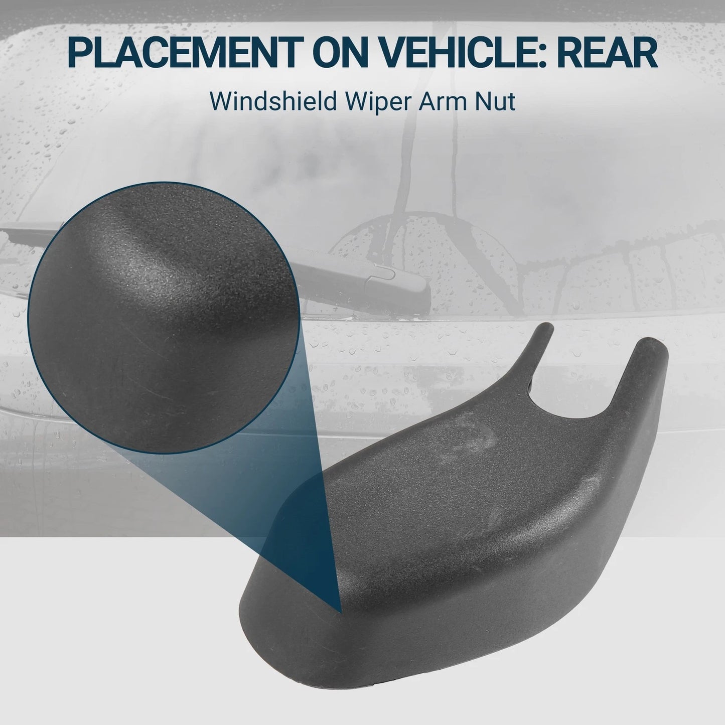Rear Windshield Wiper Arm Nut Cover for Volvo V50 (2004-2012)
