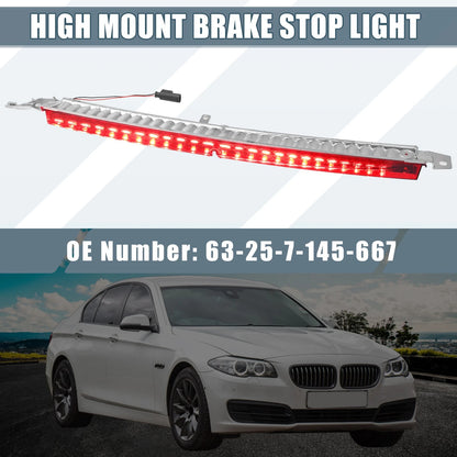 Tail High Mount Brake Stop Light for BMW 535xi (2008) - Rear Red