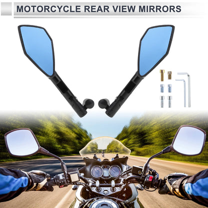 M8/M10 1 Set Motorcycle Rear View Mirrors for Make Model