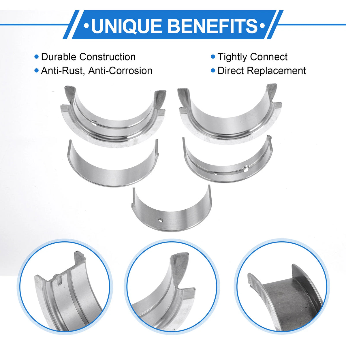 Main Bearing Connecting Rod Bearing Kit for Nissan Frontier (1988-2015)