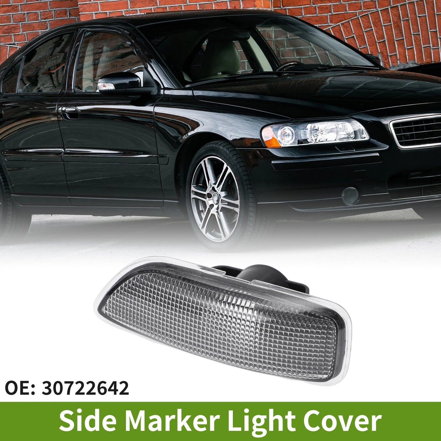 Right Side Marker Light Cover for Volvo S60 (2001-2009)