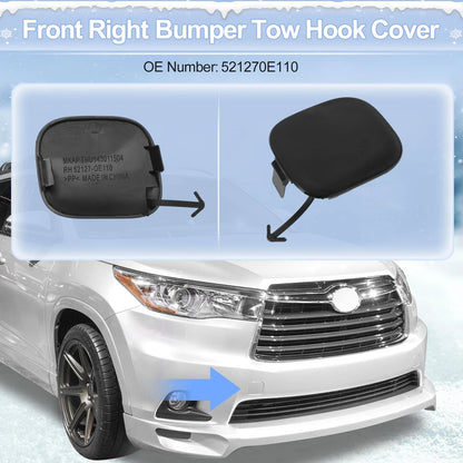 Right Front Tow Hook Cover Cap for Toyota Corolla (2007–2009)