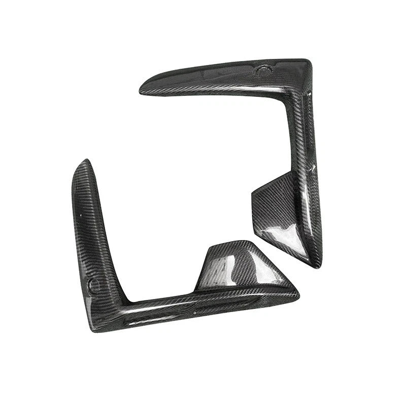 Carbon Fiber Front Bumper Vent Cover Trim for BMW X5M F95 2020-2023