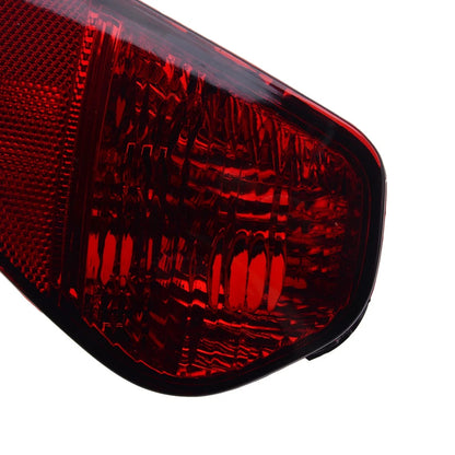 Red Lens Rear Bumper Reflector Lights for Mitsubishi Outlander (2003-2023)