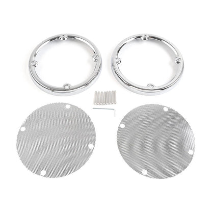 Rear Speaker Cover Trim for Harley Electra Glide Ultra Limited (1996-2013)
