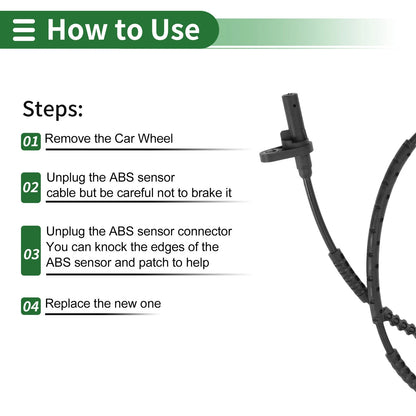 ABS Wheel Speed Sensor for BMW Z4 (2003-2008)