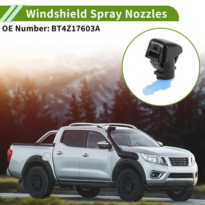 Windshield Washer Nozzle & Hose Connector for Ford (2015-2023)