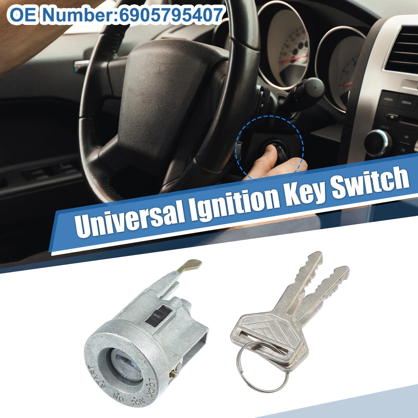 Ignition Switch Starter Set with Keys for Toyota 4Runner (1996-2002)