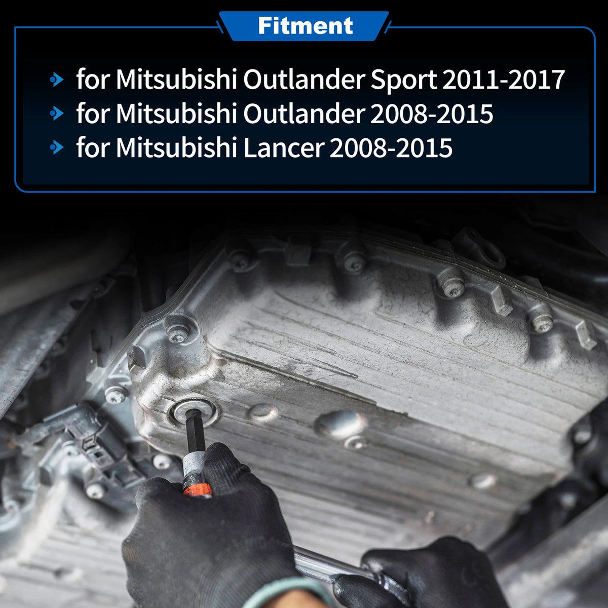 Transmission Oil Pan Sump for Mitsubishi Outlander Sport (2011-2017)