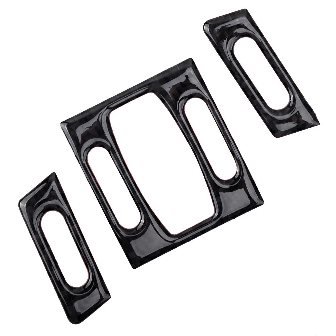 Carbon Fiber Central Air Vent Outlet Cover Trim for BMW 5 Series (2005-2010)