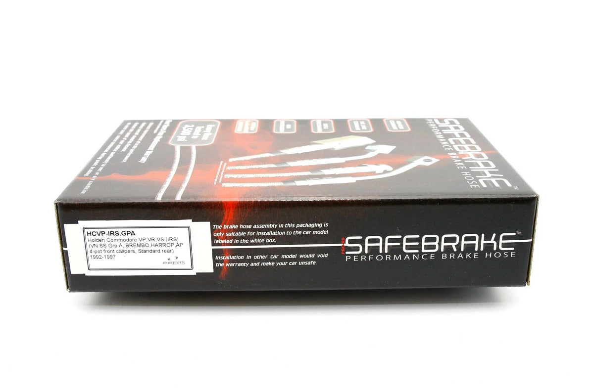 Brake Line Kit for Commodore VP, VR, VS (IRS) VN Grp A-BREMBO-HAR-AP-4pot (1993-1997)