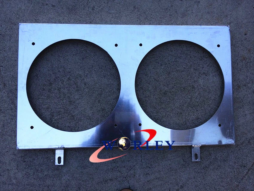 Aluminum Radiator Fan Shroud + Fans for Nissan Skyline R32 GTS GTR (1989-1994)