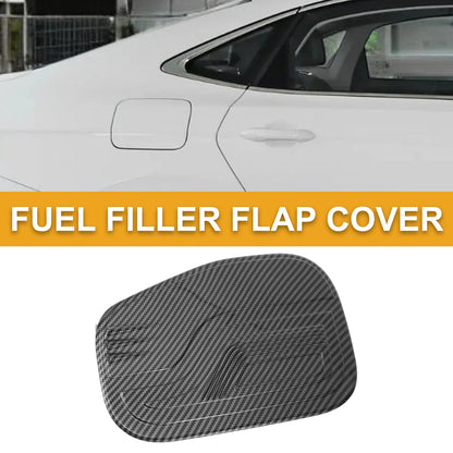 Fuel Tank Door Cap for Ford Ranger 2023-2025 Carbon Fiber Black