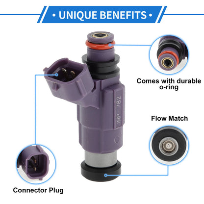 Fuel Injector for Mazda Protege 2.0 (2001-2003) 1 Pc Purple