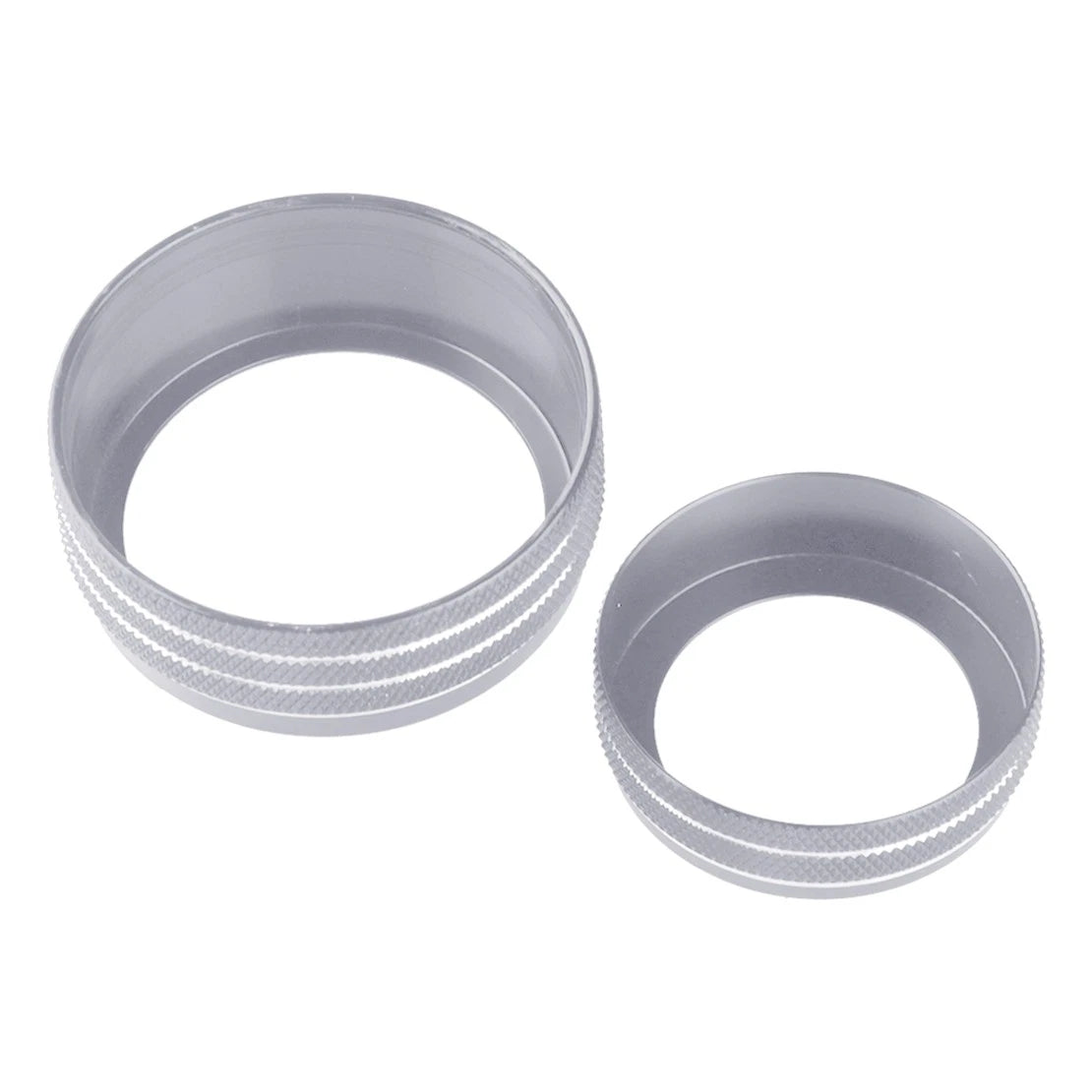 3 x AC Radio Switch Trim Ring Knob Covers for Dodge Durango (2014-2020)