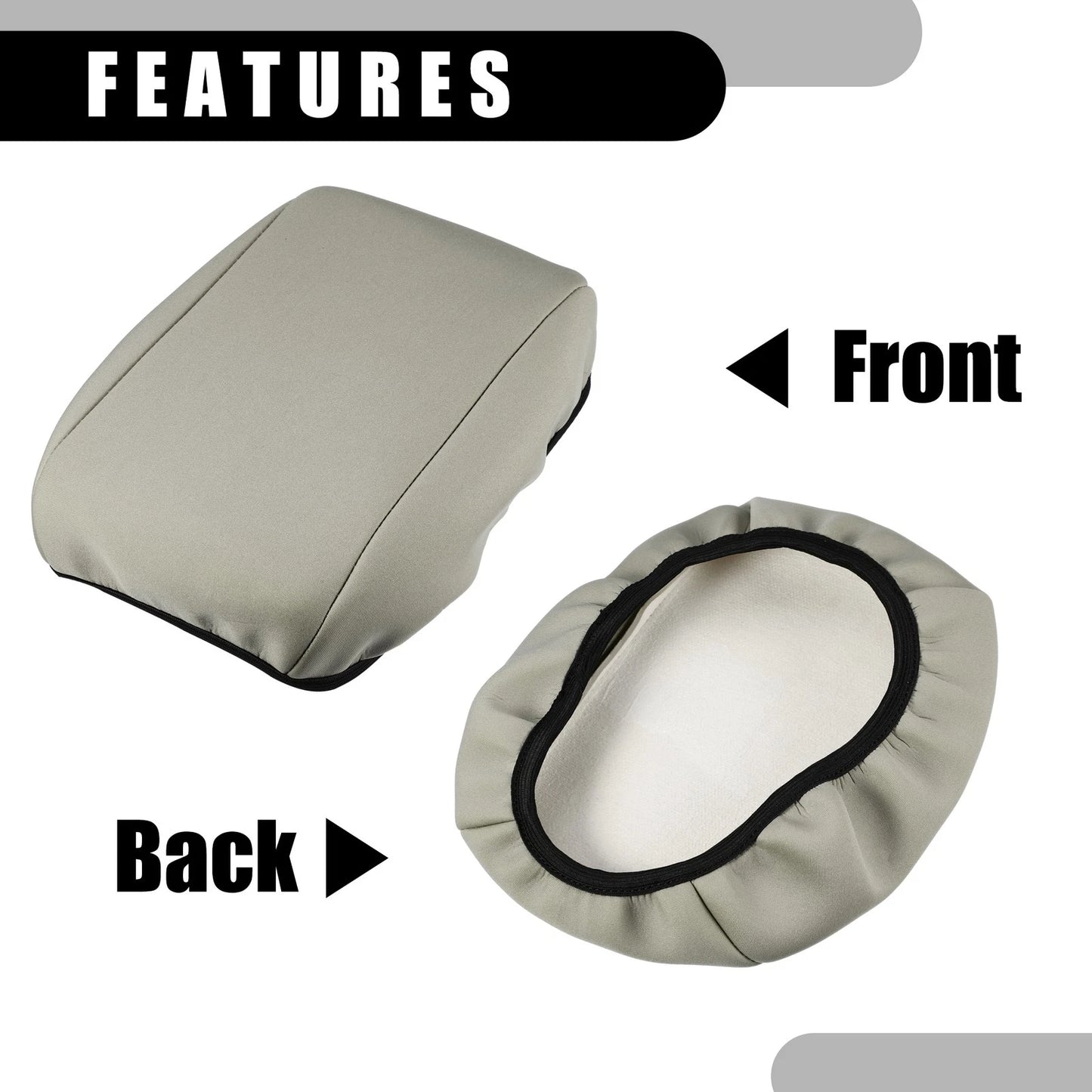 Center Console Lid Armrest Cover for Ford Focus (2010-2015)