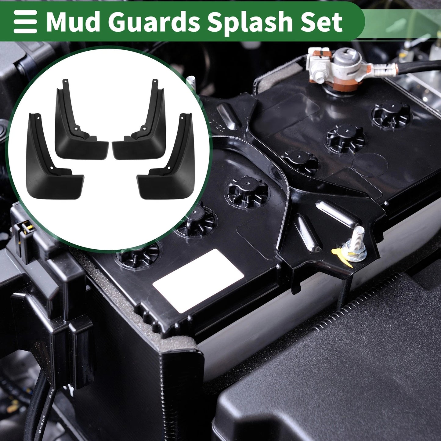 Mud Flaps Splash Guards for Buick Envision Plus (2021–2023)