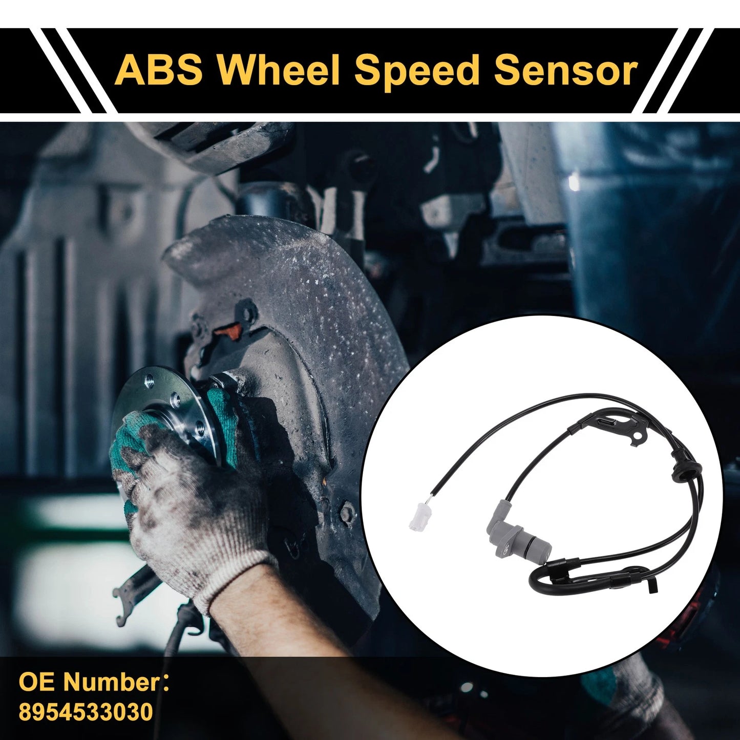 ABS Wheel Speed Sensor 1Pc Right Rear for Toyota Camry (1996–2006)