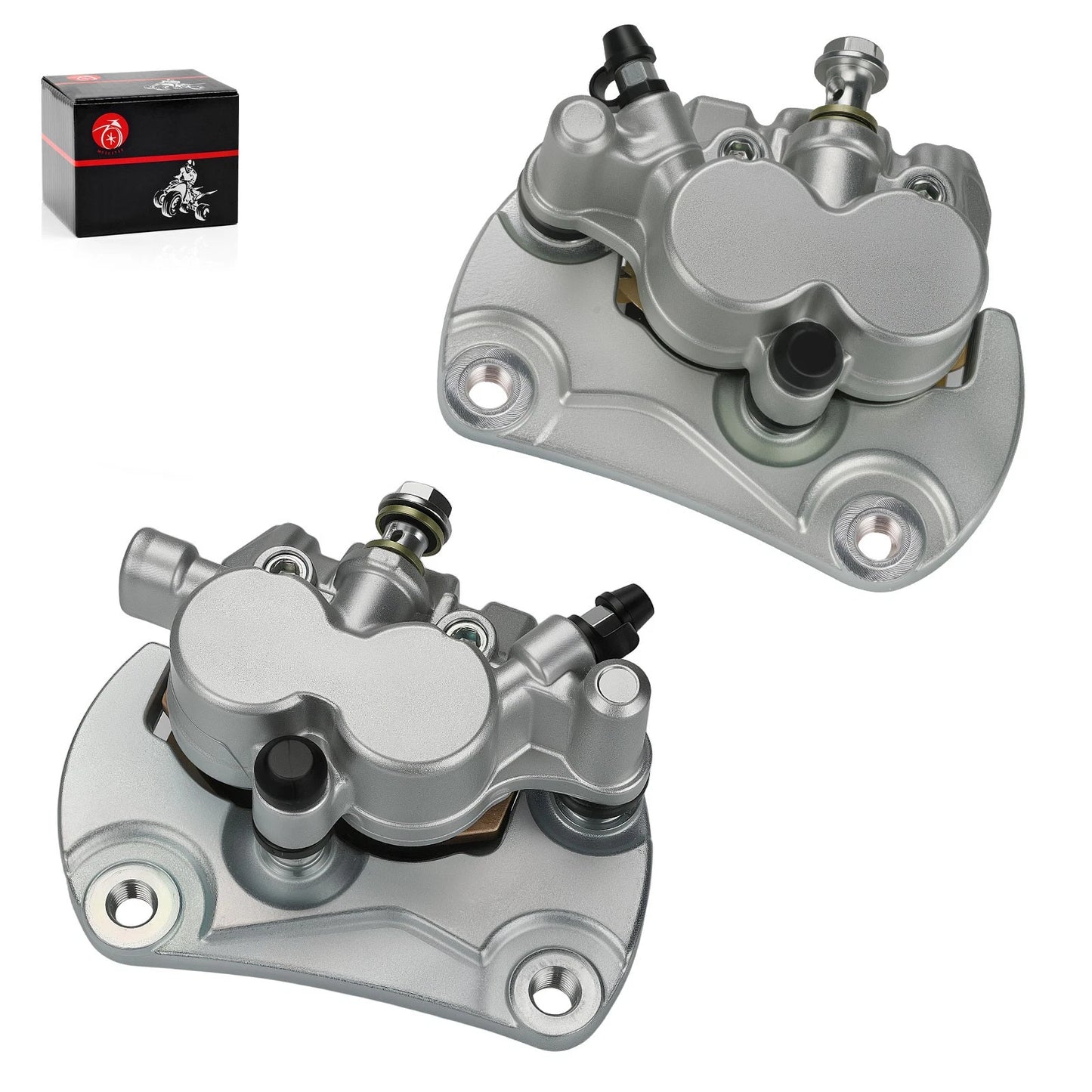 Front Brake Calipers w/Pads for Can-Am Commander 1000/1000R 2011-2018