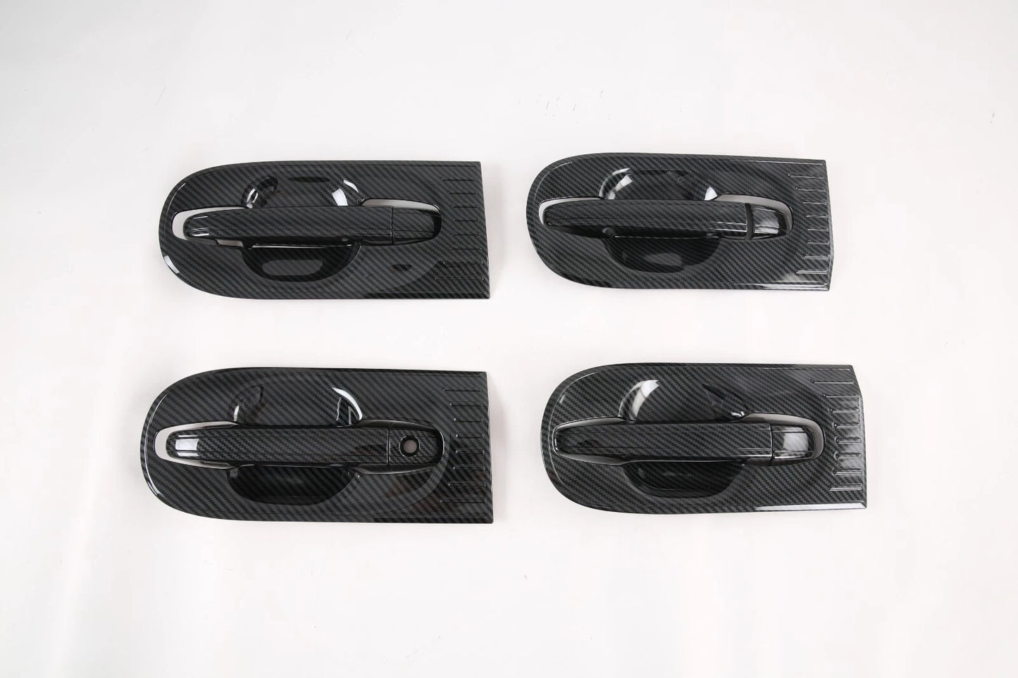 Smartkey Door Handle Bowl ABS Fiber Set Cover Trim for Toyota Sienna (2011-2020)
