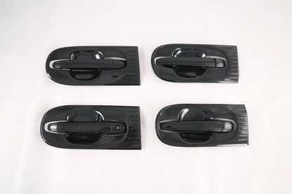 Smartkey Door Handle Bowl ABS Fiber Set Cover Trim for Toyota Sienna (2011-2020)