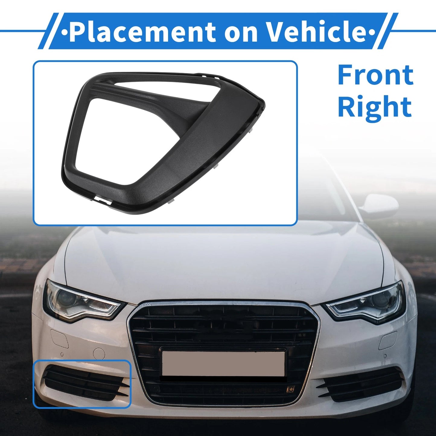 1 Pc Front Right Fog Light Grill for Chevrolet Blazer (2019 - 2022)