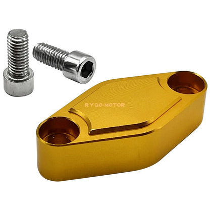 Parking Brake Block Off Plate CNC for Yamaha Raptor 125 250 350 660 700 YFM