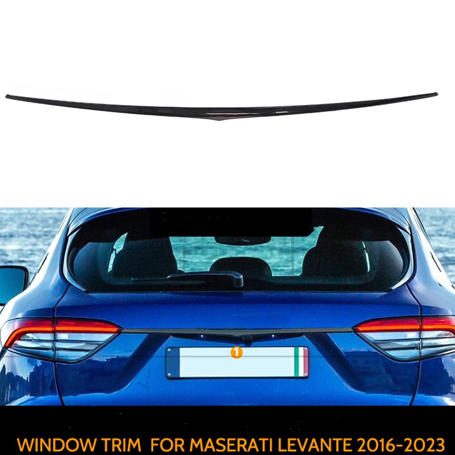 Tailgate Boot Lid Cover for Maserati Levante (2016-2023)
