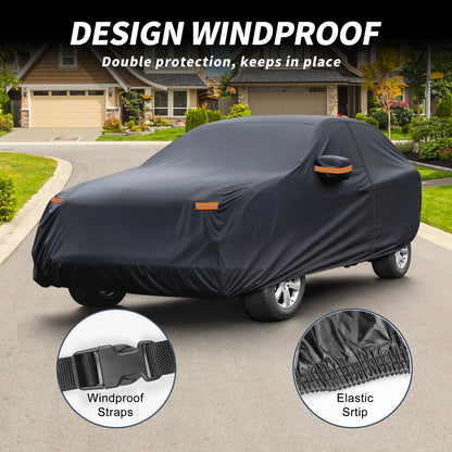 Waterproof Car Cover with Driver Door Zipper for Subaru Forester (2003-2023)