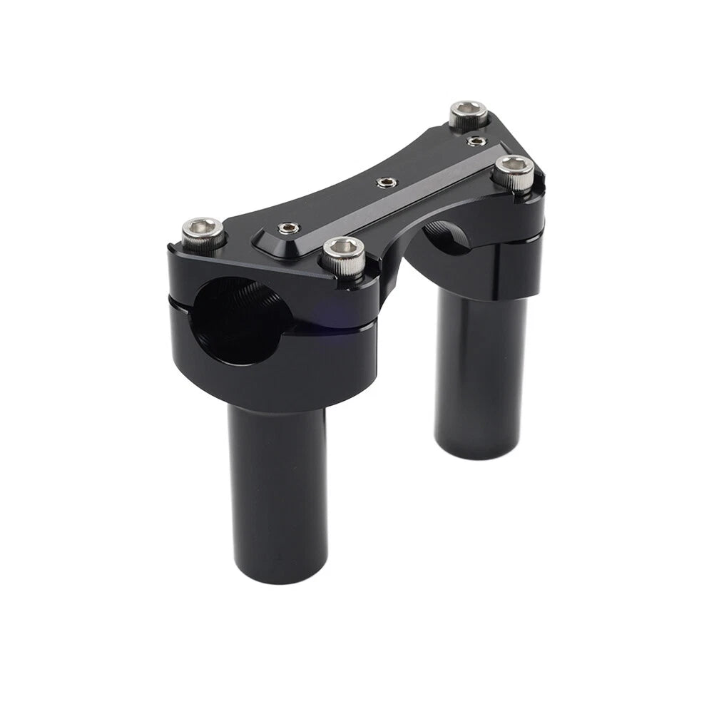 3.5" Handlebar Riser & Top Clamp for Harley Dyna, Tour, Road Glide (2006-2023)