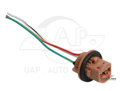 7443 Dual Filament Wedge Stop Light Bulb Socket Connector for T20