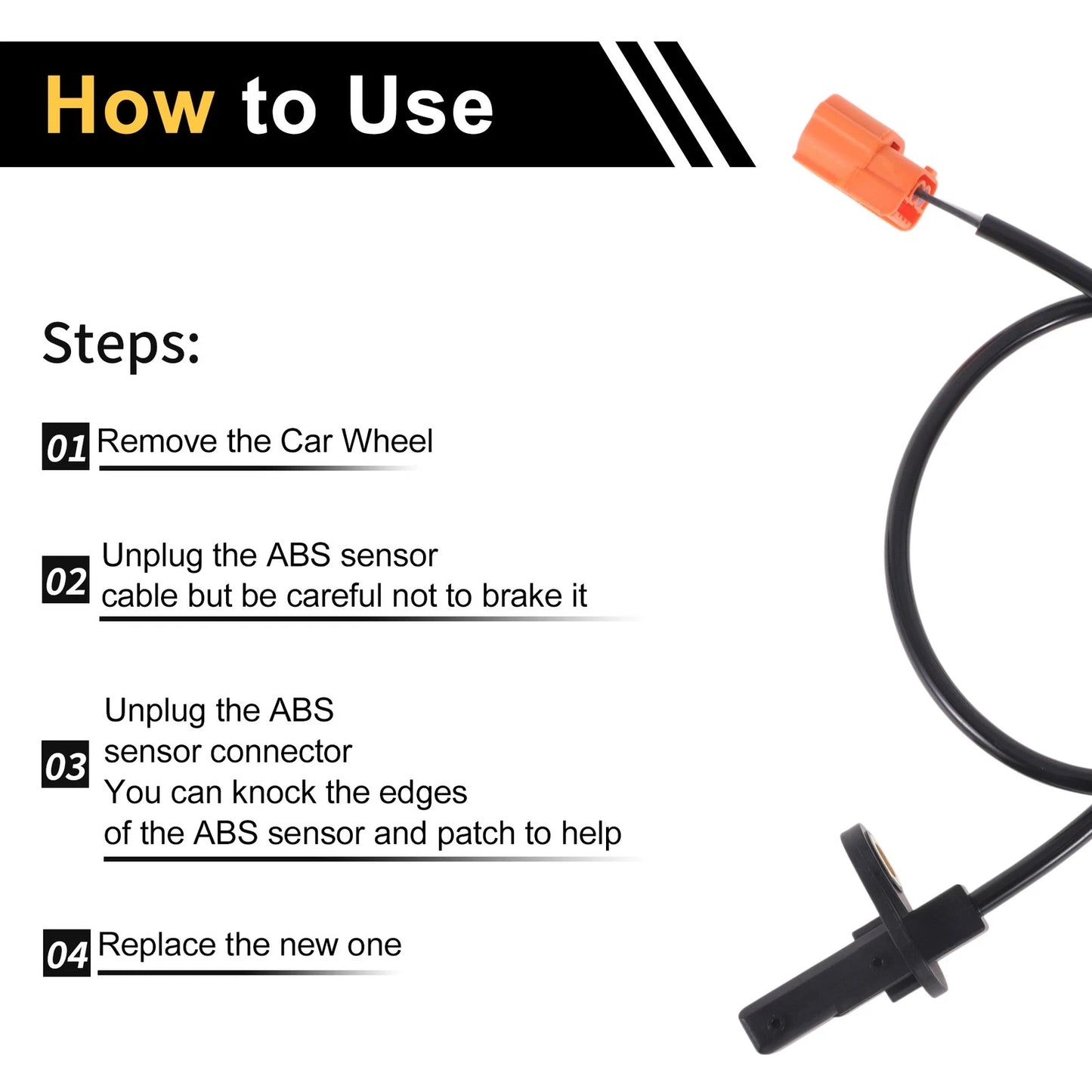 ABS Wheel Speed Sensor for Honda Accord (2003-2007)