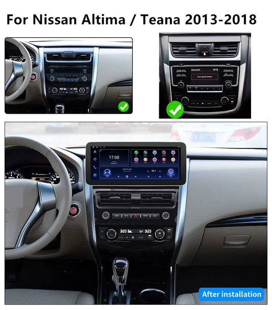 12.3'' 2GB +64GB Car Stereo Navigation for Nissan Altima/Teana (2013-2018)