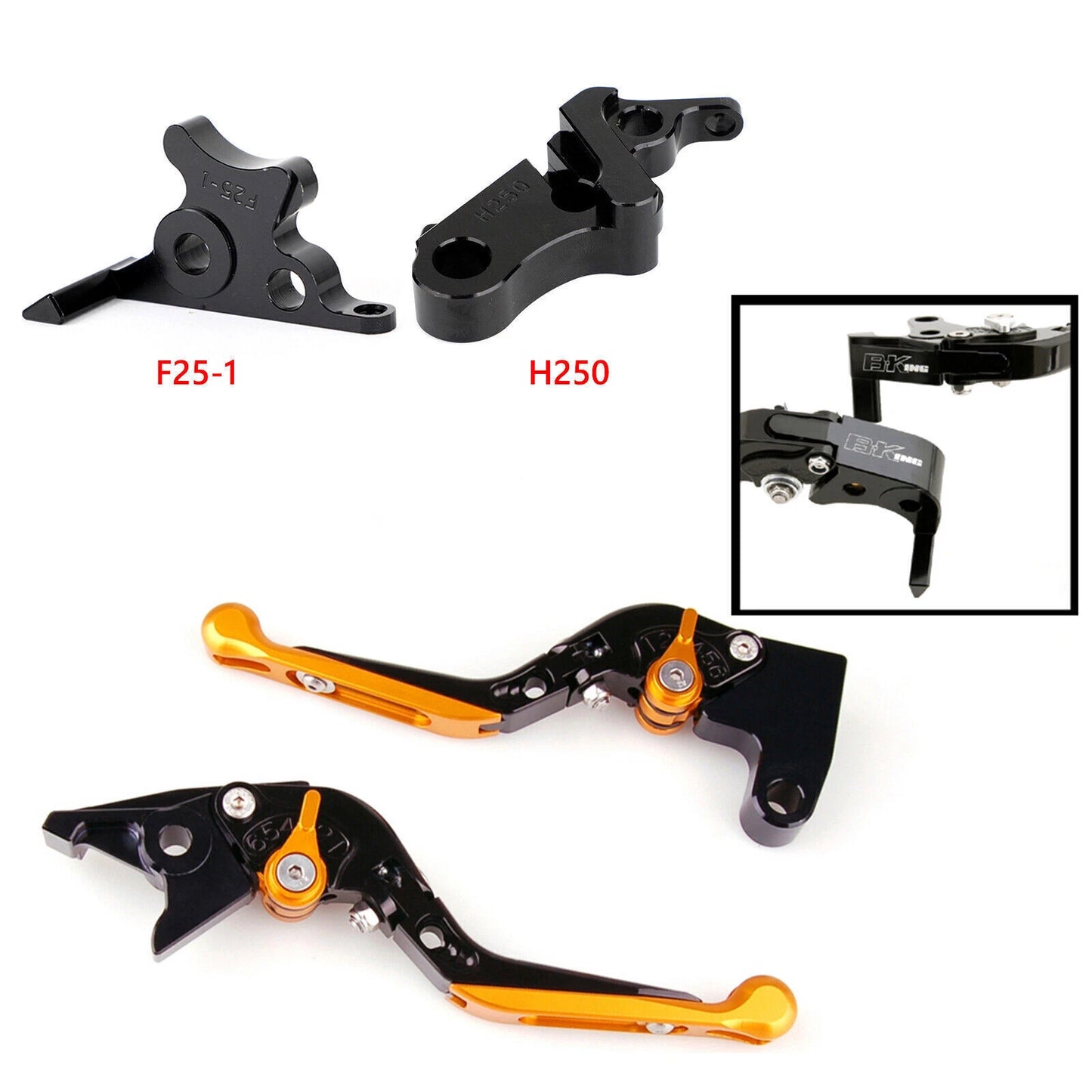 Adjustable Brake Clutch Lever for Honda CBR500R/CB500F/CBR300R (2019-2021)
