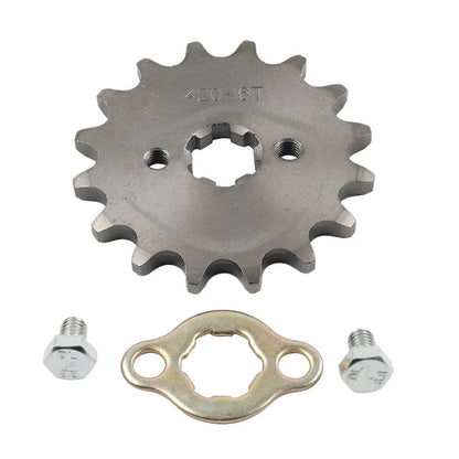 17mm 16T Front Sprocket for 50cc 70cc 90cc 110cc 125cc 140cc ATV Pit Bike