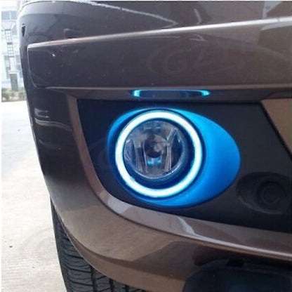 80mm COB LED Angel Eyes Halo Fog Lamps for Car (12-24V)