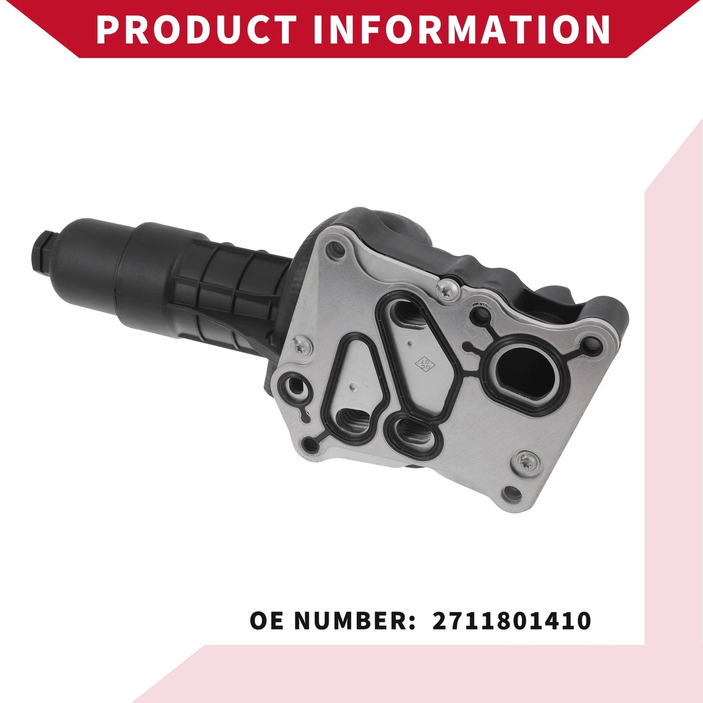 Engine Oil Filter Base Housing for Mercedes-Benz C250 (2012-2015)