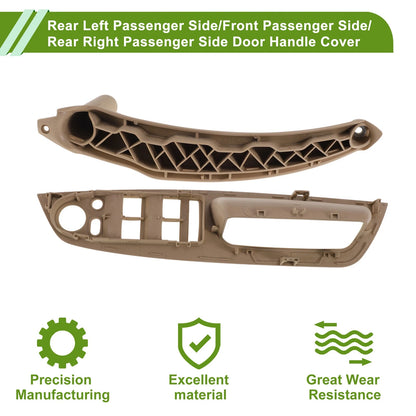 Door Panel Handle Pull Trim Cover for BMW X5 E70 Beige (2007-2013)
