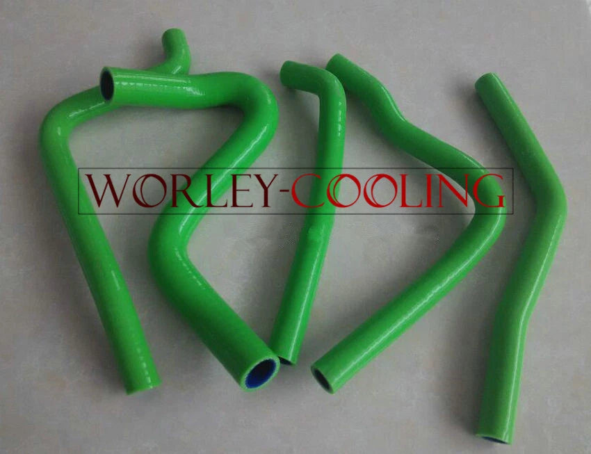 Silicone Radiator Hose for Kawasaki KX250 (1990-1993) - Green
