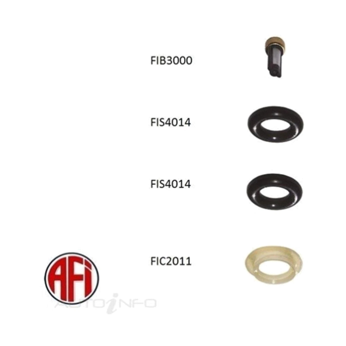 Fuel Injector Seal Kit for Mazda 3 BK 2.0L LF 2.3L L3 (2004-2009)