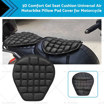 3D Motorcycle Gel Seat Cushion for Universal Motorbike