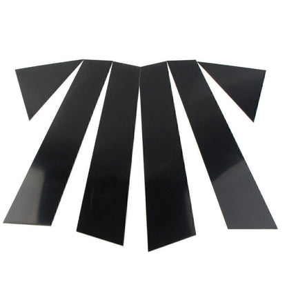Door Trim Cover Kit for Chrysler 300/300C, Dodge Magnum, Black Pillar Posts (2005-2010)