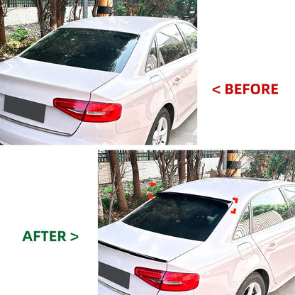 Rear Boot Spoiler Lip for Audi A4 B8 (2009-2016)