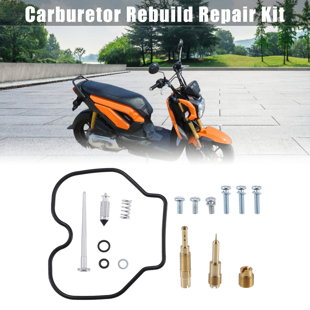 Carburetor Repair Kit for Honda Zoomer NPS50 (2003-2009)